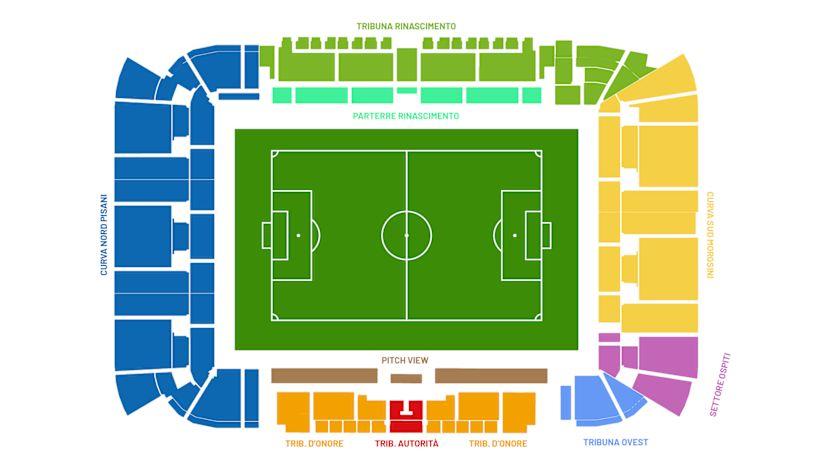 Mappa stadio 2024/25