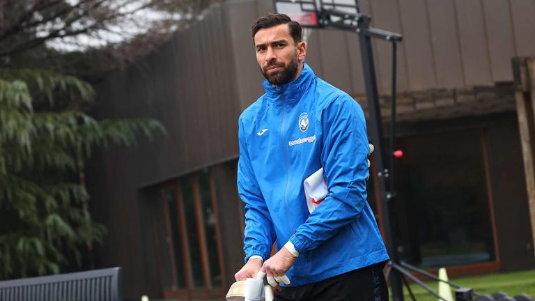 rui patricio-during training session ahead of the match Club Brugges - Atalanta UCL knockout phase play-offs 1st leg_0003