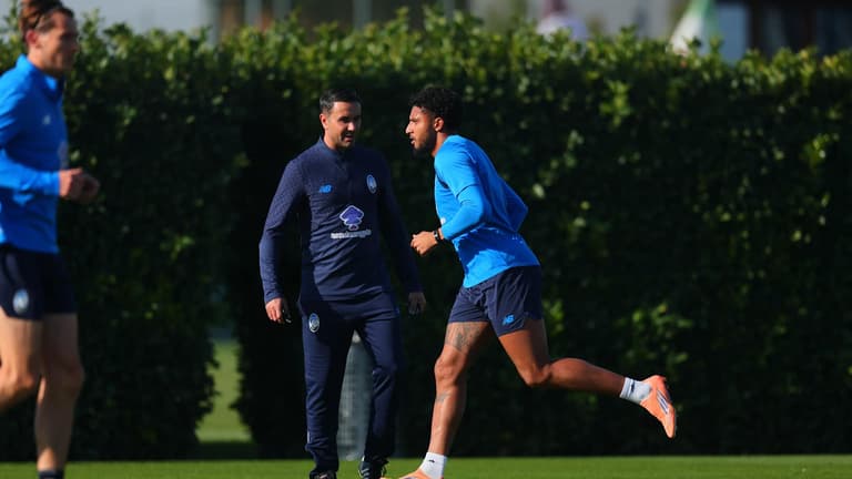 Raffaele Palladino Head Coach-Atalanta training session--1258