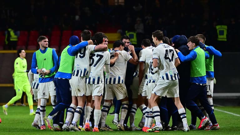 Panada Simone goal 0-1 esultanza - Foggia - Atalanta U23 14-02-2026 178