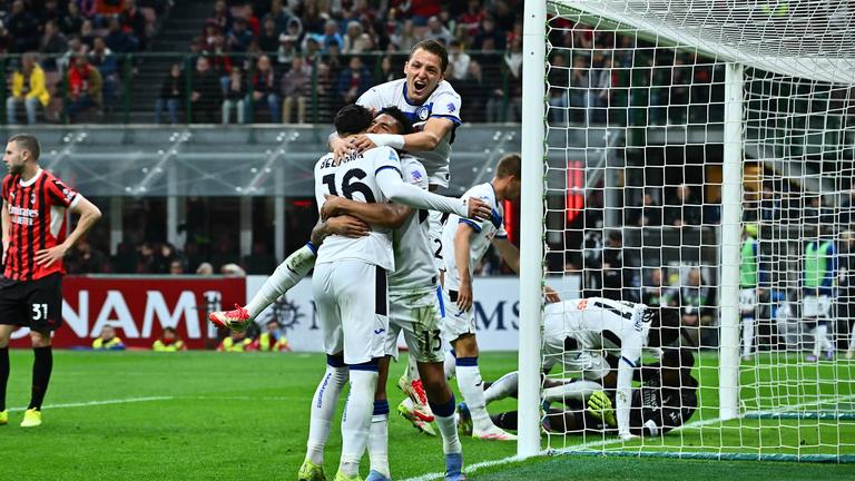 dopogol ederson con retegui-Serie A Enilive 2024-25 giornata 33 Milan-Atalanta_0042