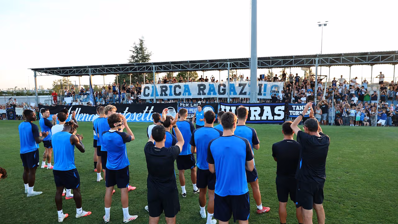Afternoon open training session at the Centro Bortolotti