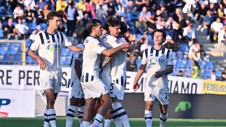 Simonetto Federico goal 1-4 esultanza - A. Cerignola - Atalanta U23 01-11-2025 181