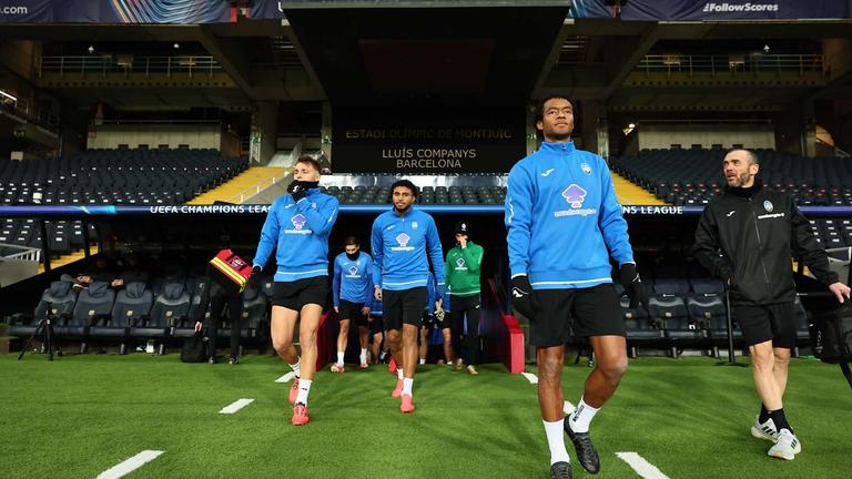 cuadrado-during training session ahead of the UCL match between FC Barcelona - Atalanta_0089