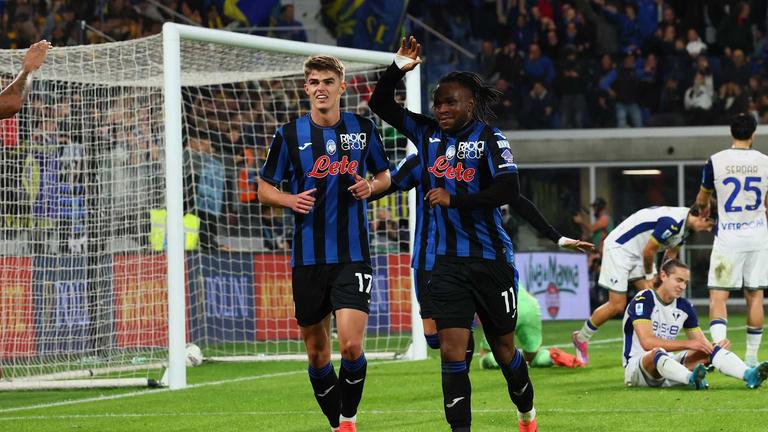 dopogol lookman ademola-Serie A Enilive 2024-25 giornata 9 Atalanta-Verona_0046