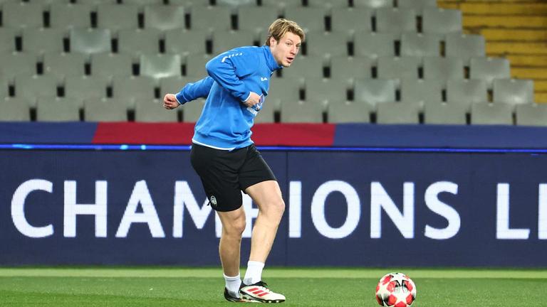 brescianini-during training session ahead of the UCL match between FC Barcelona - Atalanta_0122