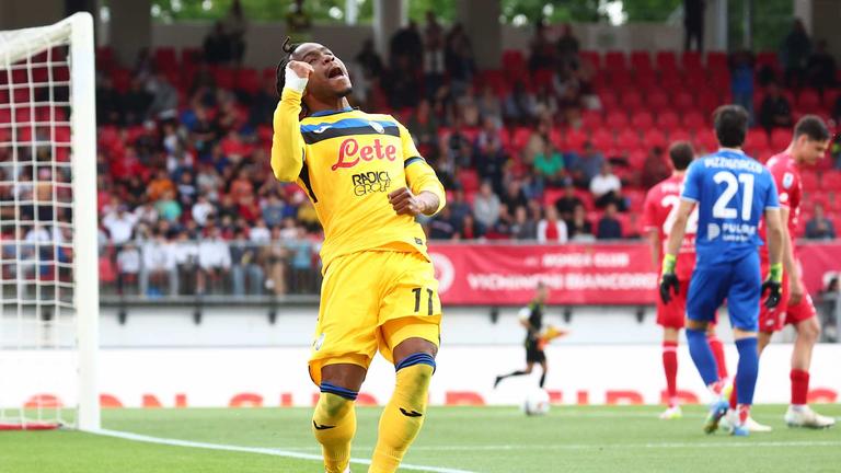 lookman ademola-Serie A Enilive 2024-25 giornata 35 Monza-Atalanta_0035