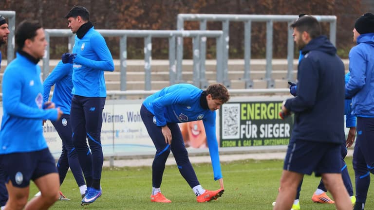 UCL R16 2nd leg Training-0692