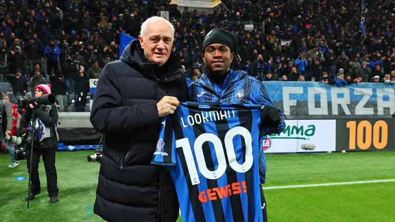 antonio percassi e lookman ademola-Serie A Enilive 2024-25 giornata 19 Atalanta-Juventus_0003