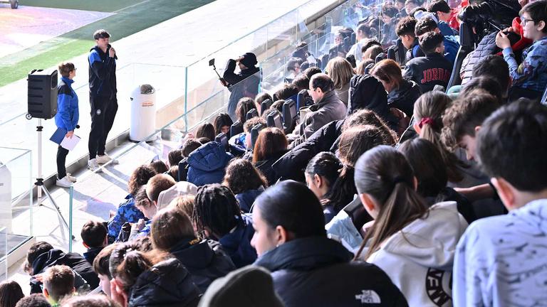 Incontro con il Primavera Tavanti in Tribuna | La Scuola allo Stadio 2024/25 | Appuntamento numero 5 | Gewiss Stadium 21-02-2025