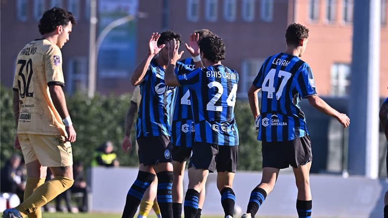 Ghislandi Davide Angelo goal 1-1 esultanza - Atalanta U23 - Sorrento 14-12-2025 138