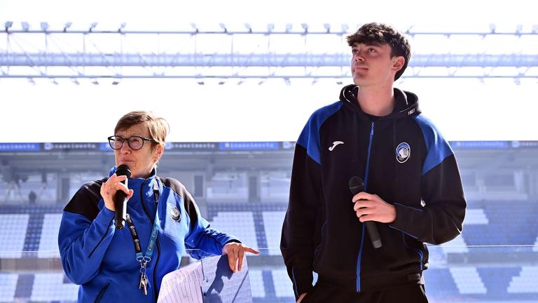 Lucia Castelli e Mattia Tavanti | La Scuola allo Stadio 2024/25 | Appuntamento numero 5 | Gewiss Stadium 21-02-2025