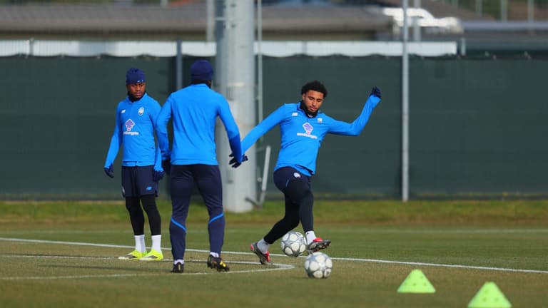 UCL League Phase MD8 Training0391