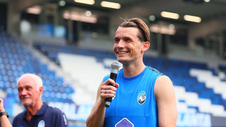 Allenamento allo stadio di Bergamo-de roon marten