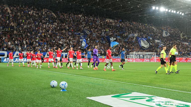 ingresso squadre-Playoff UECL Atalanta vs Hapoel Tel-Aviv-0044