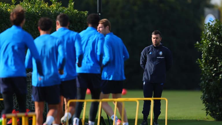 Atalanta training session--0946