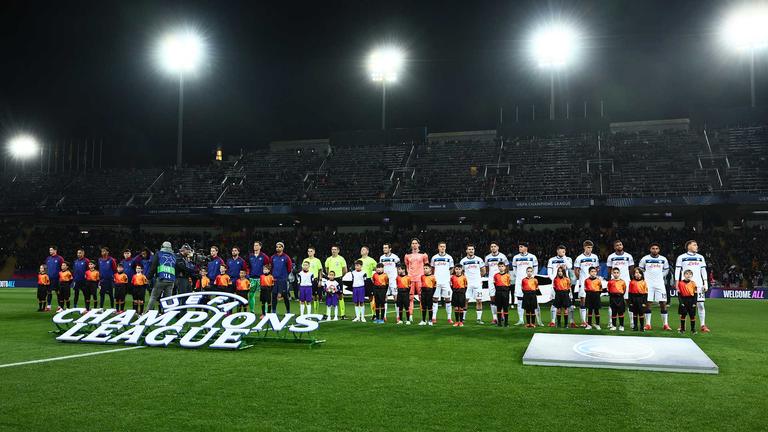 formazioni-during training session ahead of the UCL match between FC Barcelona - Atalanta_0101