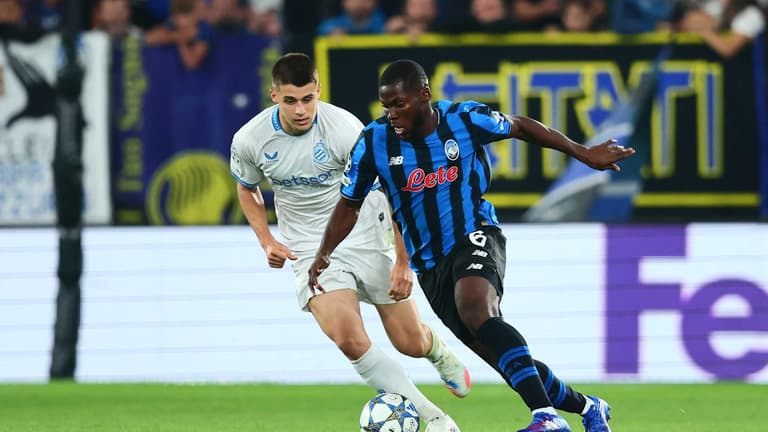 UCL League Phase MD2 Atalanta - Club Brugge musah yunus0034