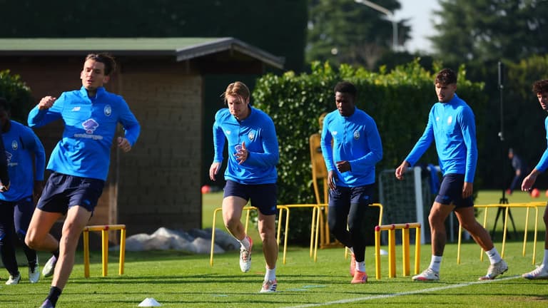 Raffaele Palladino Head Coach-Atalanta training session--1367