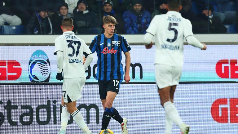 de ketelaere-Serie A Enilive 2024-25 giornata 21 Atalanta-Napoli_0034