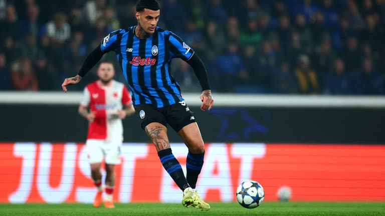 scamacca gianluca -UCL League Phase MD3 Atalanta - Slavia Praga-0037