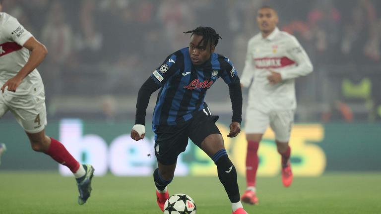 lookman ademola-during UCL MD4 Stuttgart - Atalanta0011
