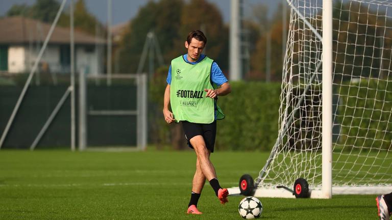 de roon marten-during MD-1 UCL training  Atalanta vs Celtic_0054