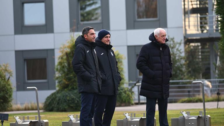 antonio percassi luca percassi d’amico-during MD-1 UCL training Atalanta vs Real Madrid_0019