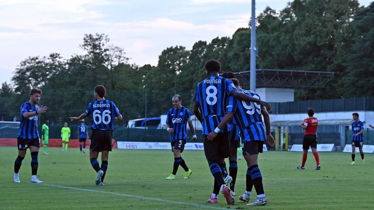 Pounga Digne Kaelas goal 1-3 esultanza - Giana Erminio vs Atalanta U23 16-08-2025 131
