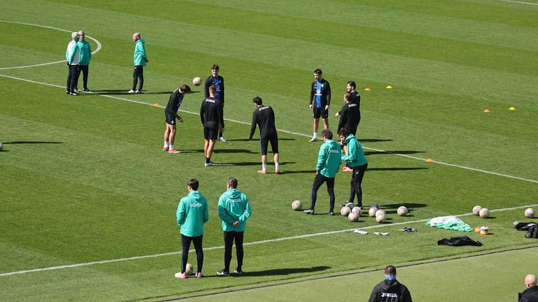 gruppo-training Italian EA Sports FC Supercup Semifinal Inter-Atalanta _0029