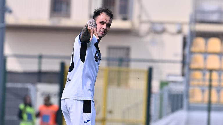 Panada Simone goal 0-1 esultanza - Union Clodiense vs Atalanta U23 12-04-2025 092