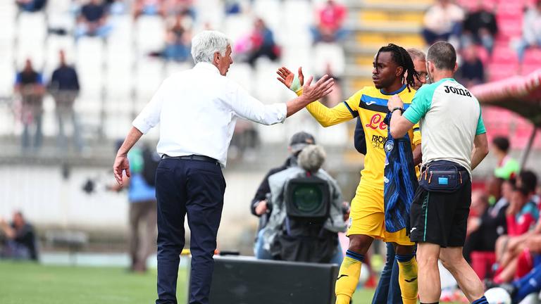 lookman ademola gasperini-Serie A Enilive 2024-25 giornata 35 Monza-Atalanta_0047