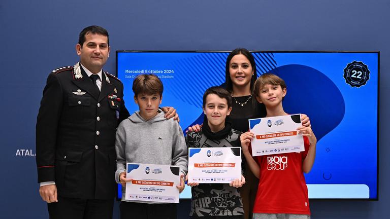 Premiazione - Presentazione La scuola allo Stadio 09-10-2024 068