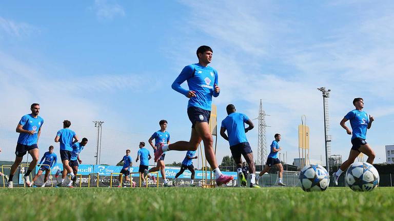MD1 Uefa Champions League Phase  - Atalanta training session _0011
