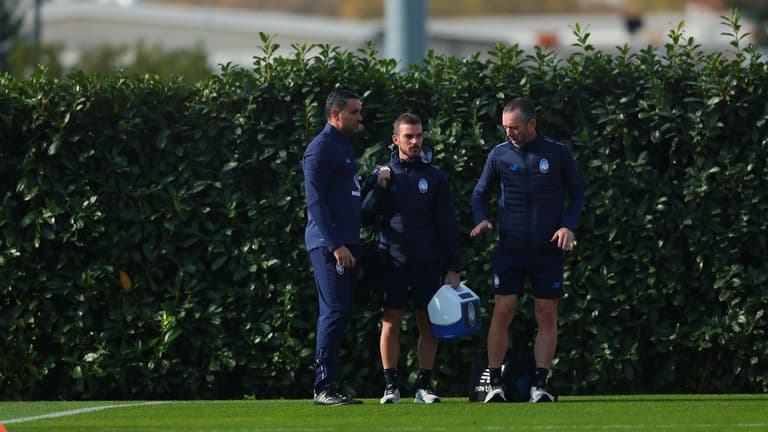 Raffaele Palladino Head Coach-Atalanta training session--1226