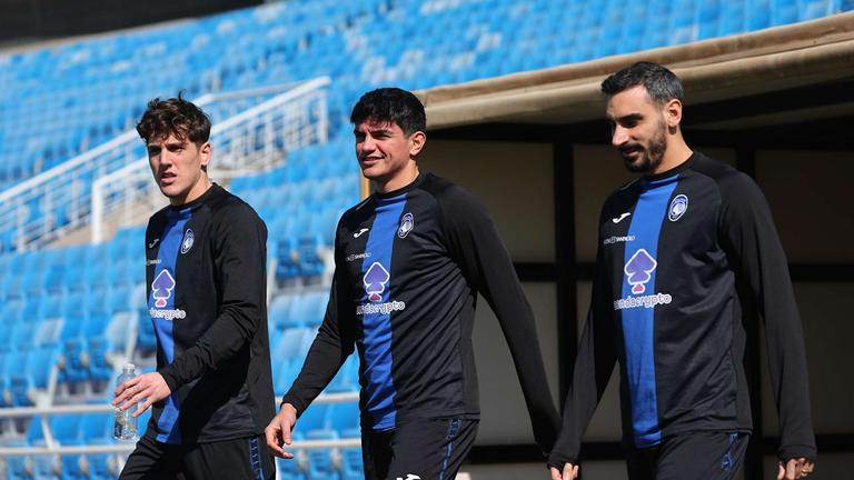 zaniolo bellanova zappacosta-training Italian EA Sports FC Supercup Semifinal Inter-Atalanta _0010