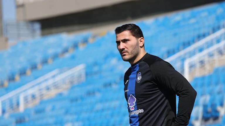 kolasinac-training Italian EA Sports FC Supercup Semifinal Inter-Atalanta _0008