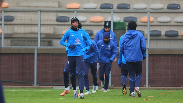 Training-UCL MD8 Union Saint-Gilloise-Atalanta0751