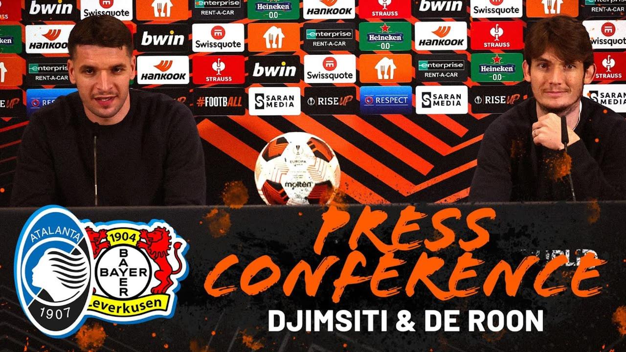 Europa League Final, Atalanta-Bayer Leverkusen: Djmsiti and De Roon's press conference