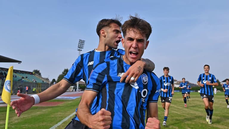 Manzoni Alberto goal 1-0 esultanza - Atalanta U23 - Trapani 19-10-2025 089