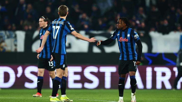 lookman ademola e de ketelaere-UCL knockout play-off second leg match between Atalanta and Club Brugge_0030