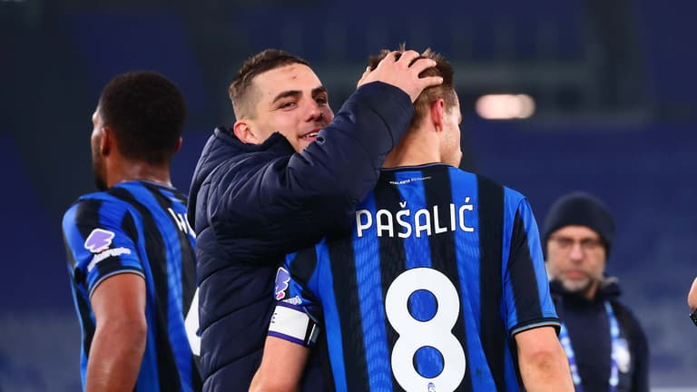 krstovic nikola pasalic mario-Coppa Italia Frecciarossa 2025-26 Semifinale Lazio-Atalanta-0014