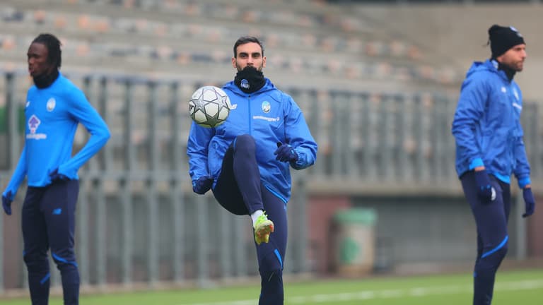 Training-UCL MD8 Union Saint-Gilloise-Atalanta0739