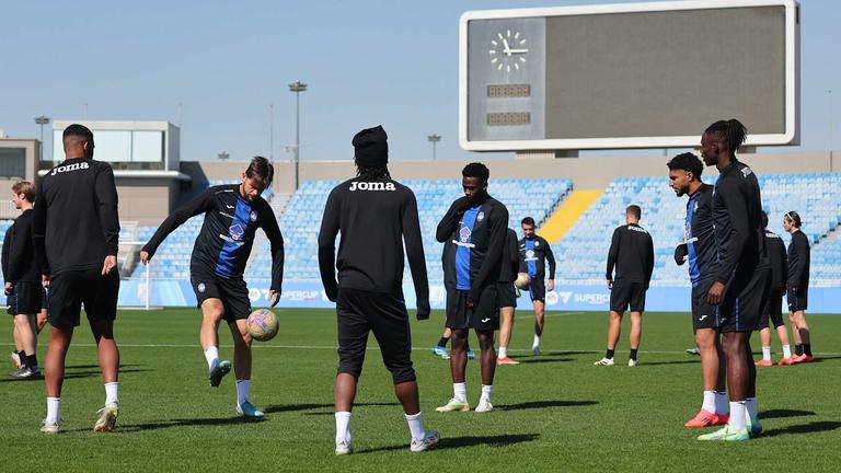 gruppo-training Italian EA Sports FC Supercup Semifinal Inter-Atalanta _0018