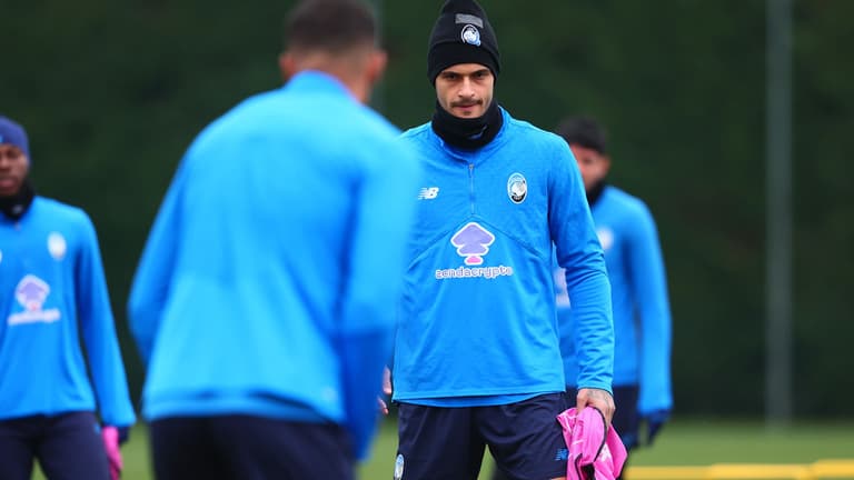 scamacca gianluca-UCL KO Play-offs Training-0296