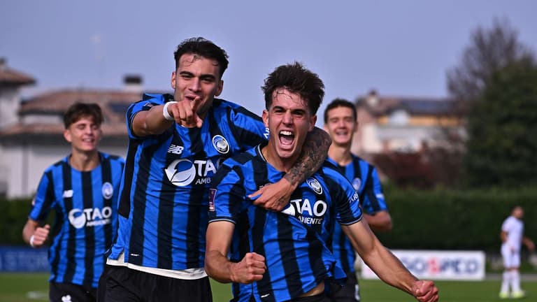 Manzoni Alberto (dx) goal 1-0 esultanza - Atalanta U23 - Trapani 19-10-2025 086