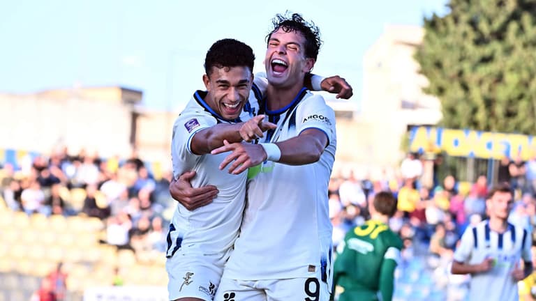 Vavassori Dominic goal 1-3 esultanza con Misitano Giulio - A. Cerignola - Atalanta U23 01-11-2025 160