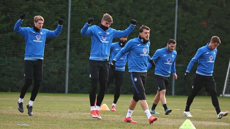 de ketelaere-during MD-1 UCL training Atalanta vs Real Madrid_0008