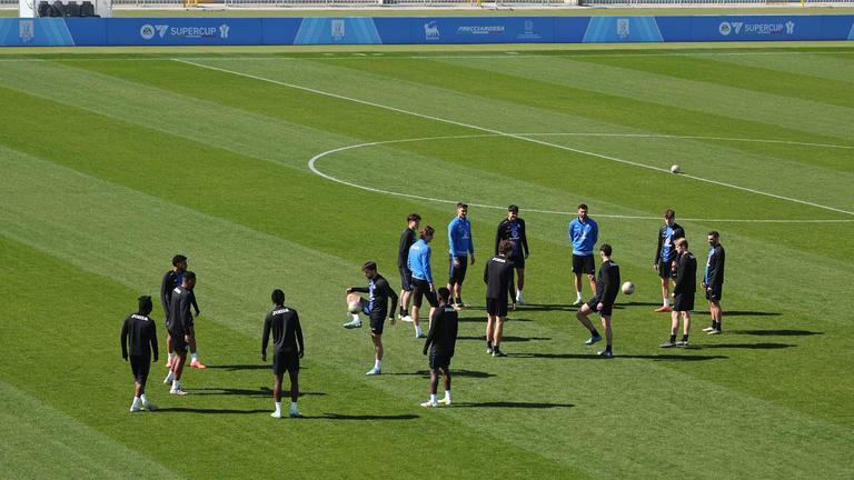 gruppo-training Italian EA Sports FC Supercup Semifinal Inter-Atalanta _0030