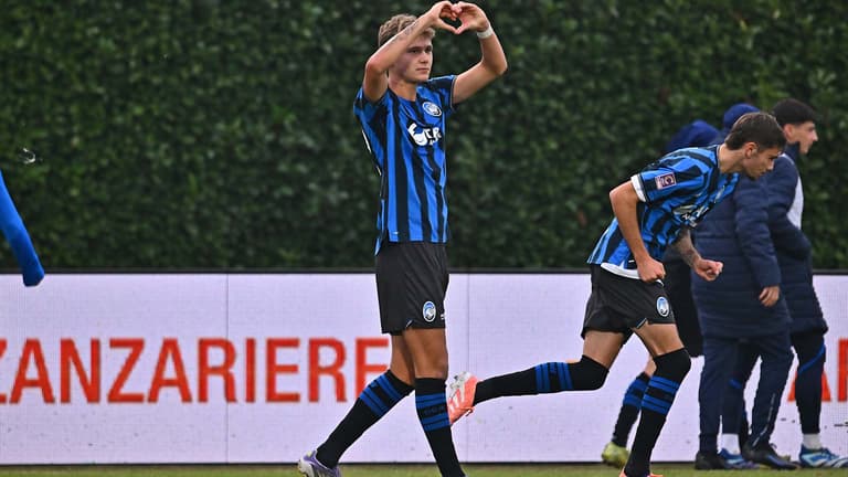 Lonardo Edoardo goal 1-1 esultanza - Atalanta U23 - Alcione 29-10-2025 107